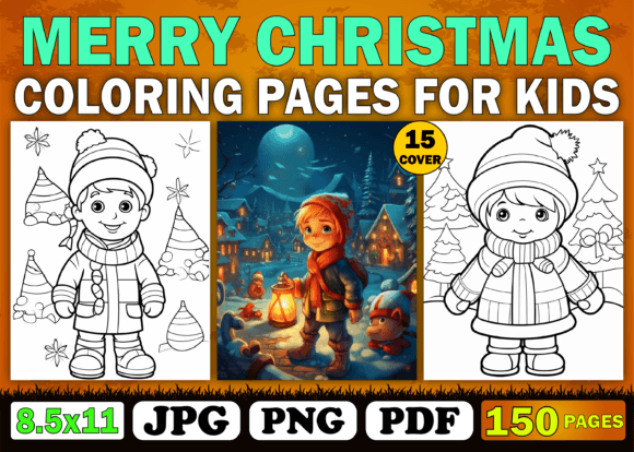 150 Merry Christmas Coloring Pages Book: A Strategic Asset for Creative Entrepreneurs and Digital Publishers