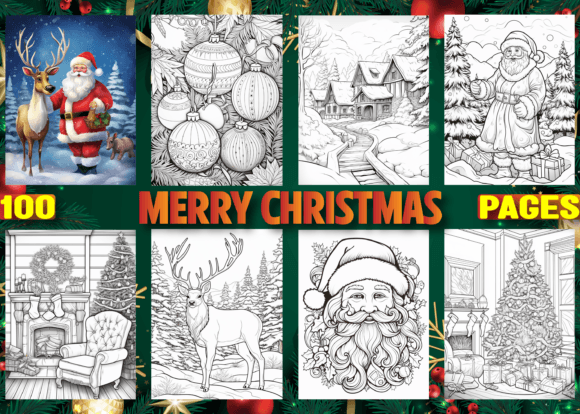 A Practical Look at 100 Christmas Coloring Pages for Adults