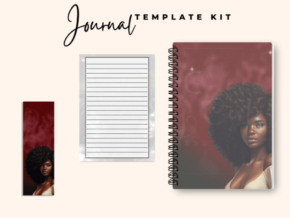 Black Woman Journal Self Publishing Kit: A Complete Template Solution for Busy Creatives