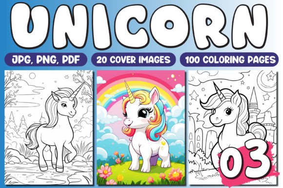 Cute Unicorn Coloring Pages for Kids 03: Building a Standout KDP Interior for the Modern Children’s Activity Market