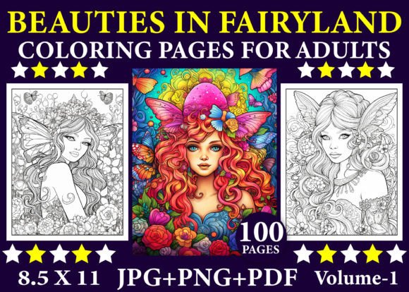 Exploring the Depth and Potential of 100 Beauties in Fairyland Coloring Pages