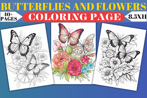 The Joy of Butterflies and Flowers Coloring Pages: A Creative Journey for Kids and Creators